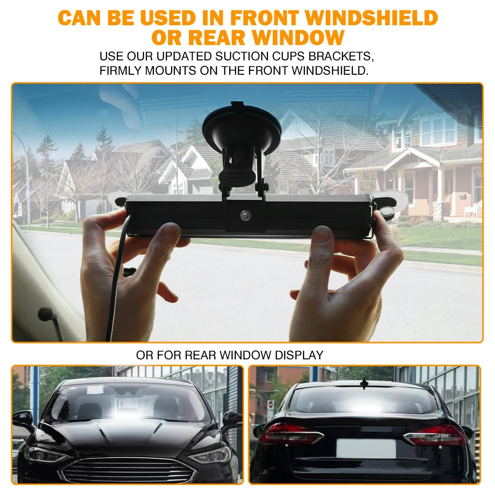8" Windshield LED Strobe Lights | Cadet Series product image
