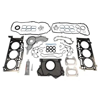Crown Automotive Jeep Replacement Engine Gasket Set; Left/Right; Upper/Lower; Silicone; Rubber; Steel; Aluminum;