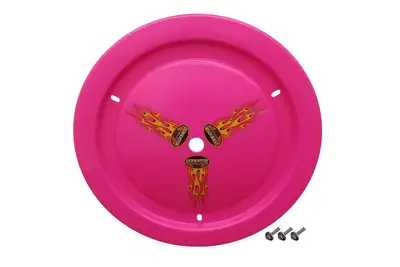 Dominator Race Body Wheel Cover Bolt-On Pink