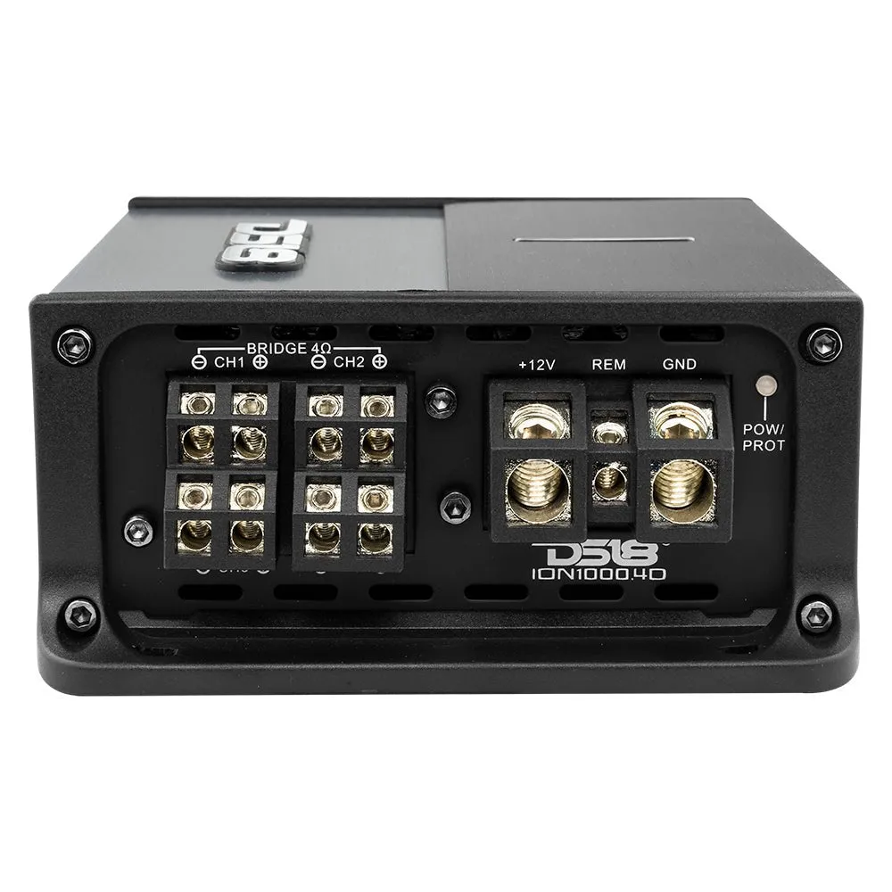 ION Compact Full Range Class D 4-Channel Amplifier 4 x 150 Watts RMS @ 4-ohm product image