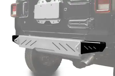 Steinjager Steinjäger Bumpers Wrangler JL 2018 to Present End Caps Rear Bare