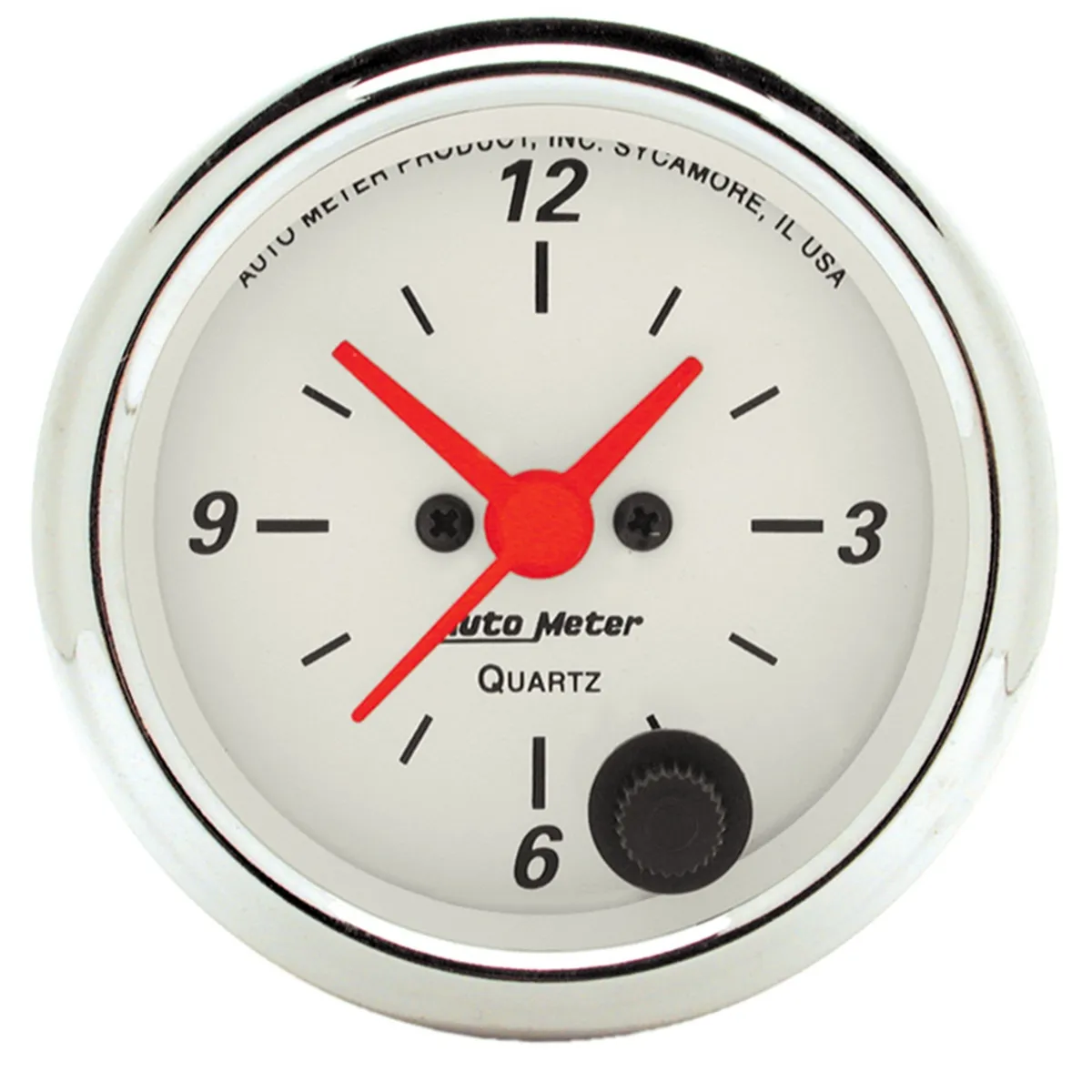 Gauge, Clock, 2 1/16", 12Hr, Analog, Arctic White product image
