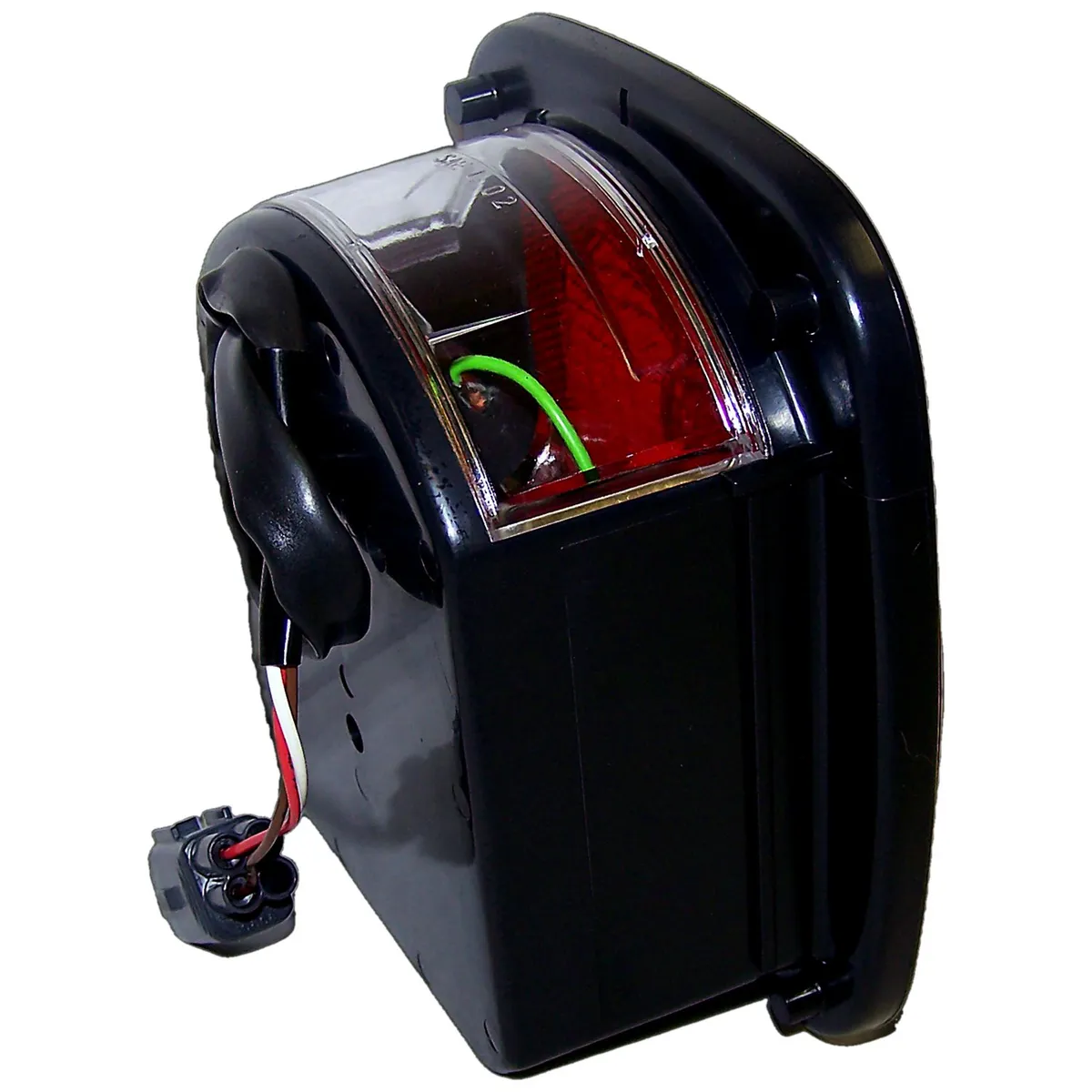 Crown Automotive Jeep Replacement 56018649AC Left Tail Lamp for Jeep 1998-2006 TJ Wrangler, Has Square 4-Prong Connector product image