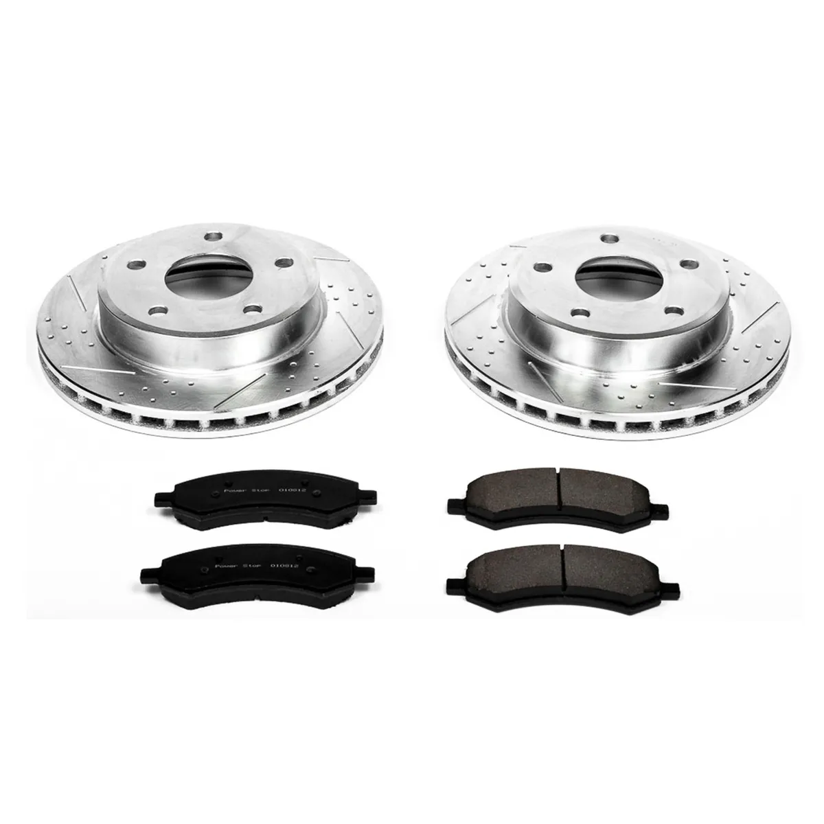 Z23 Evolution Sport Upgrade Kit: Drilled/Slotted Rotors; Carbon-Fiber Ceramic Pads W/Hardware product image