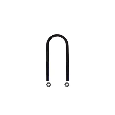 Skyjacker U-Bolt Round 0.5 Inch Diameter 2.5 Inch ID Width 6.25 Inch ID Length Incl. Nuts Skyjacker
