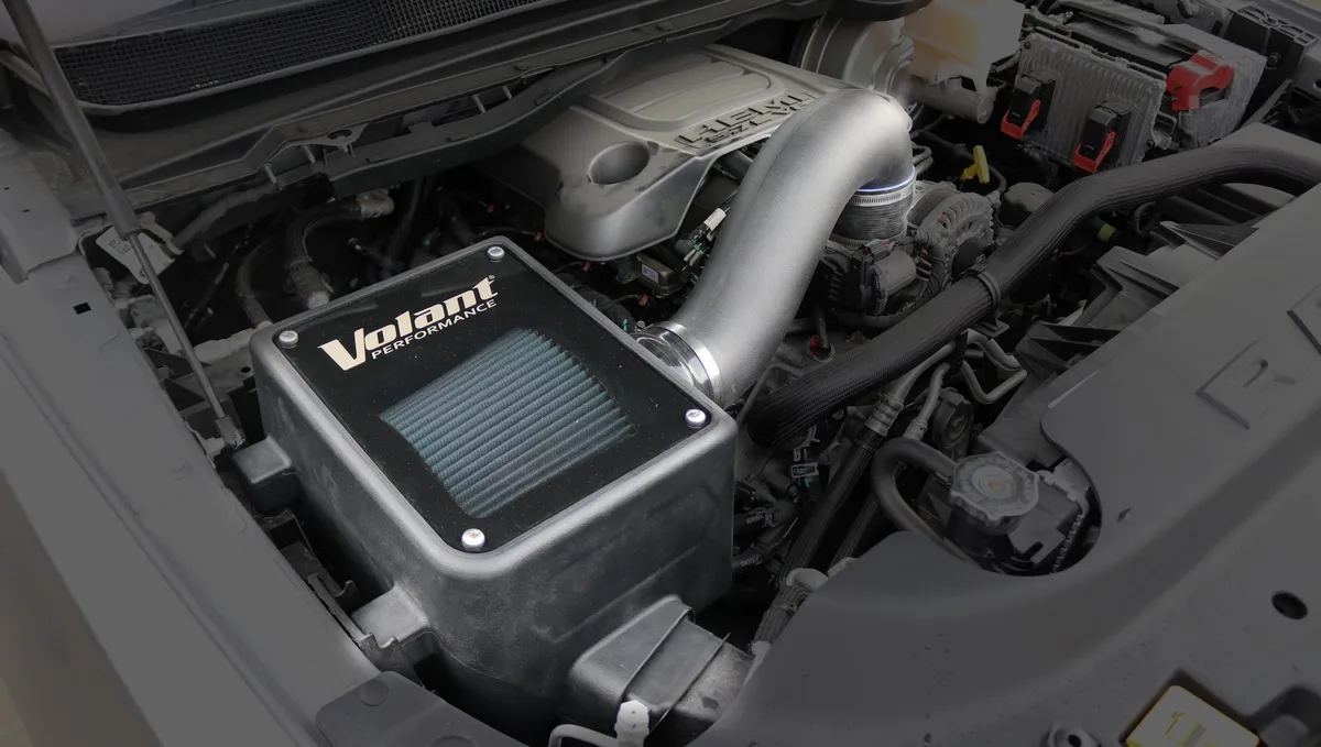 Cold Air Intake Kit; Incl. Closed Air Box/MaxFlow 5 Oiled Filter; product image