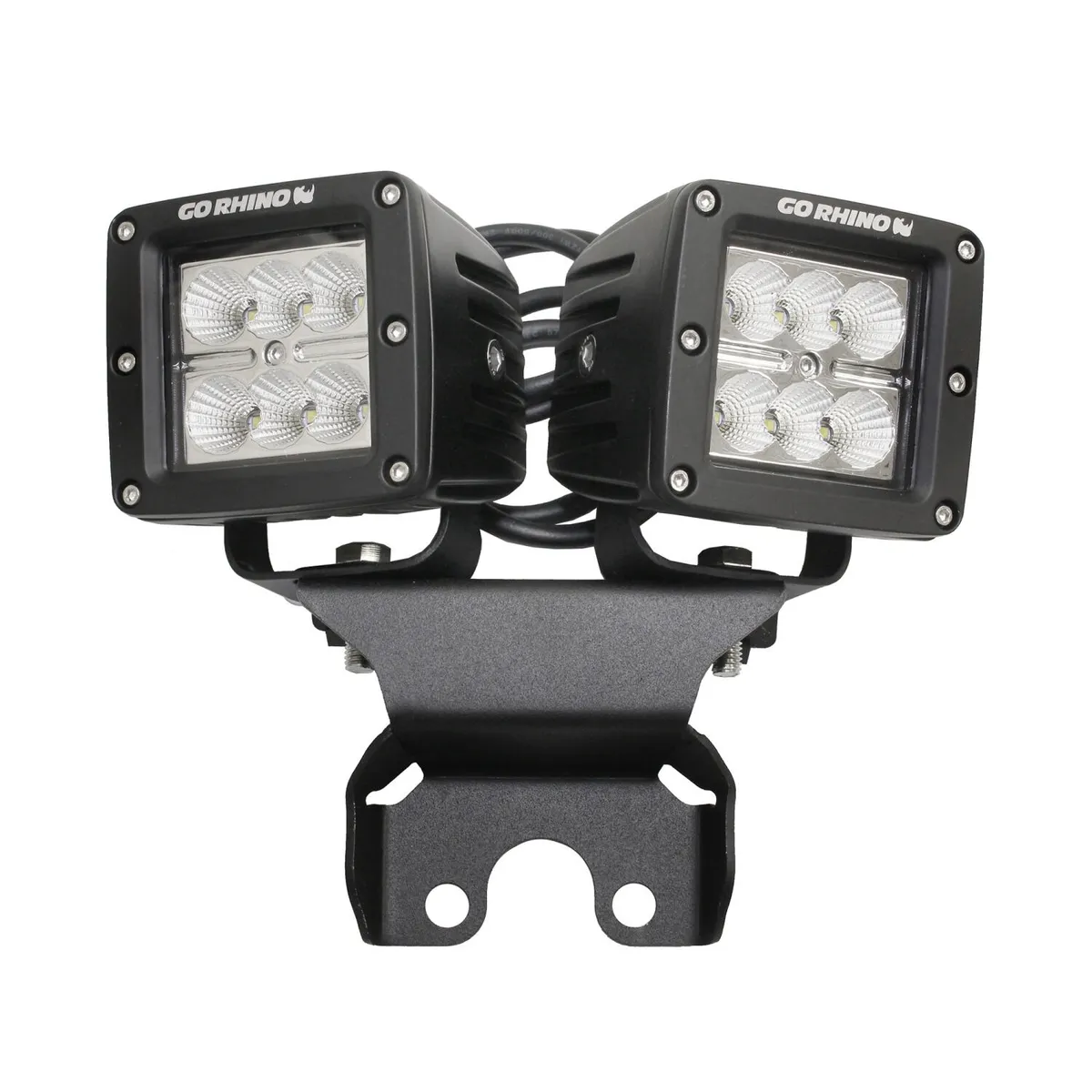 18c Wrangler Hard Top Rear Window Hinge Light Mount Kit For up to Two(2) 3in Cube Leds product image