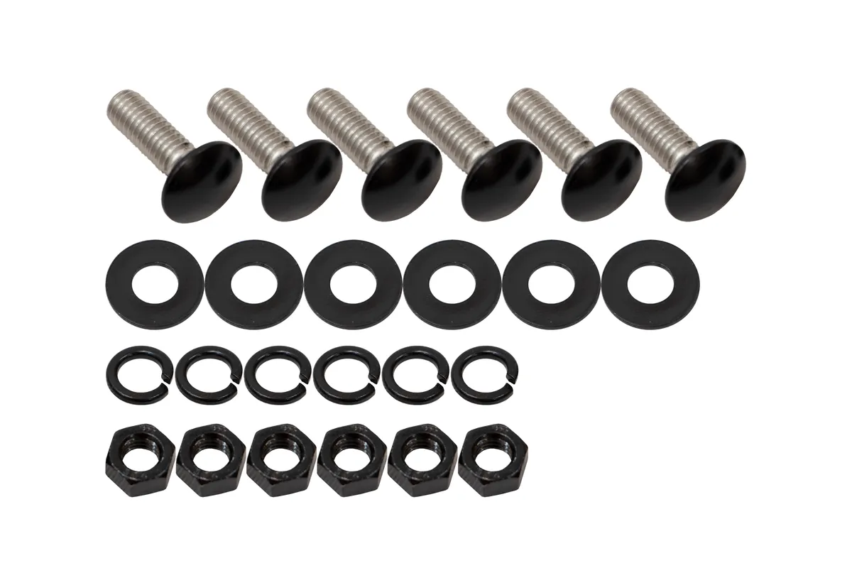 Jeep CJ Rear Body Guard For 55-86 Jeep CJ Black Powder Coated Stainless Kentrol product image