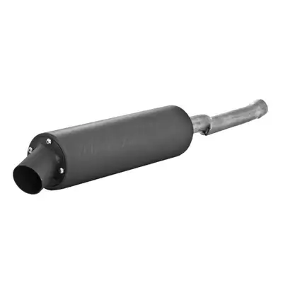 MBRP Exhaust ATV Exhaust System With Utility Muffler; Slip-On; Direct Replacement; 1.25 in. Inlet; 3.5 in. Diameter Body; Chambered Muffler;
