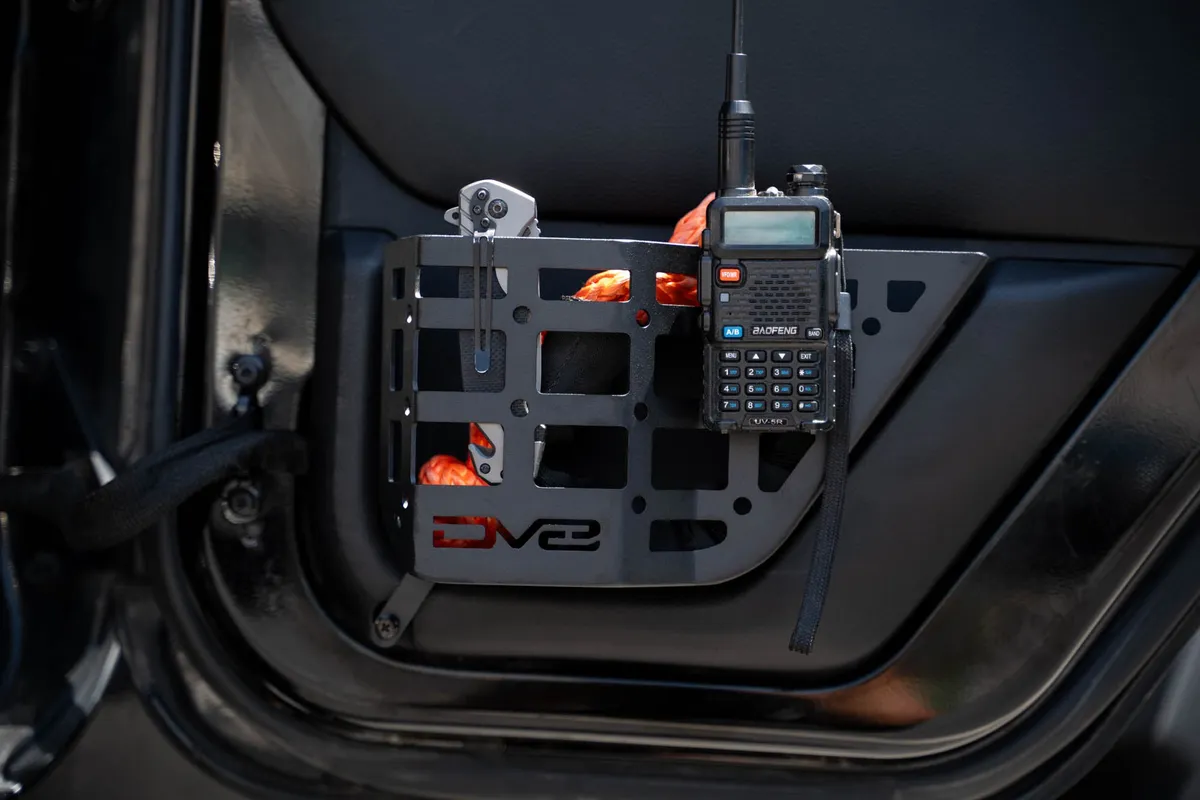 2011-2018 Jeep Wrangler JK | Rear Door Pocket Molle Panels product image