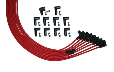 Moroso Wire Set Ultra v8 Univ 90 Deg Plug Hei Distributor Red Wire