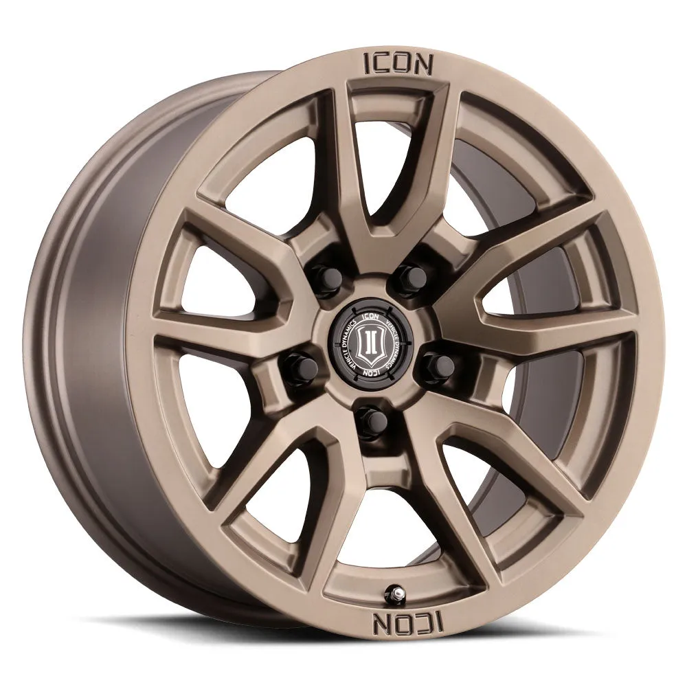 Icon Vehicle Dynamics Vector 5 Matte Bronze Wheel 17x8.5 5x5 - JT/JL/JK product image