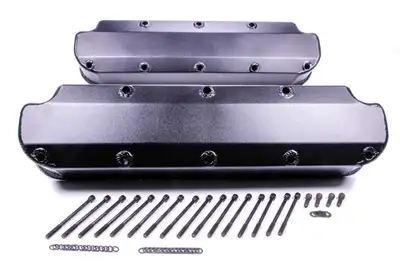 PRW PRW - Valve Cover Set, Aluminum, Fabricated Billet Rail - 4036007