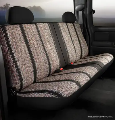 FIA FIA TR45-13 BLACK TR40 Series - Wrangler Saddleblanket Custom Fit Rear Seat Cover - Black