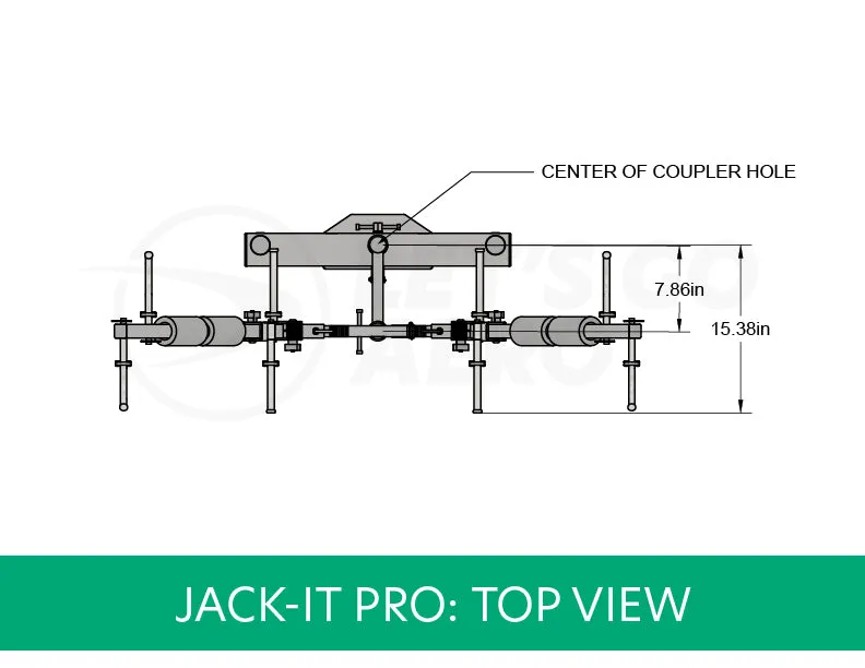Jack-IT PRO Two Bike TwinSpin Expandable Carrier product image