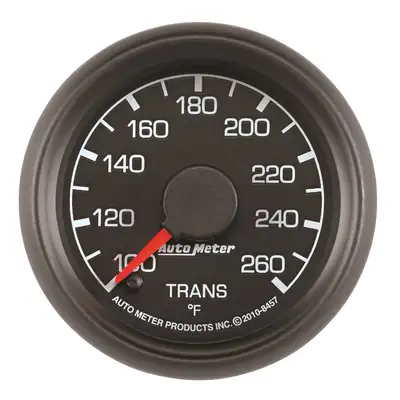 AutoMeter Gauge, Trans Temp, 2 1/16", 100-260?F, Stepper Motor, Ford Factory Match