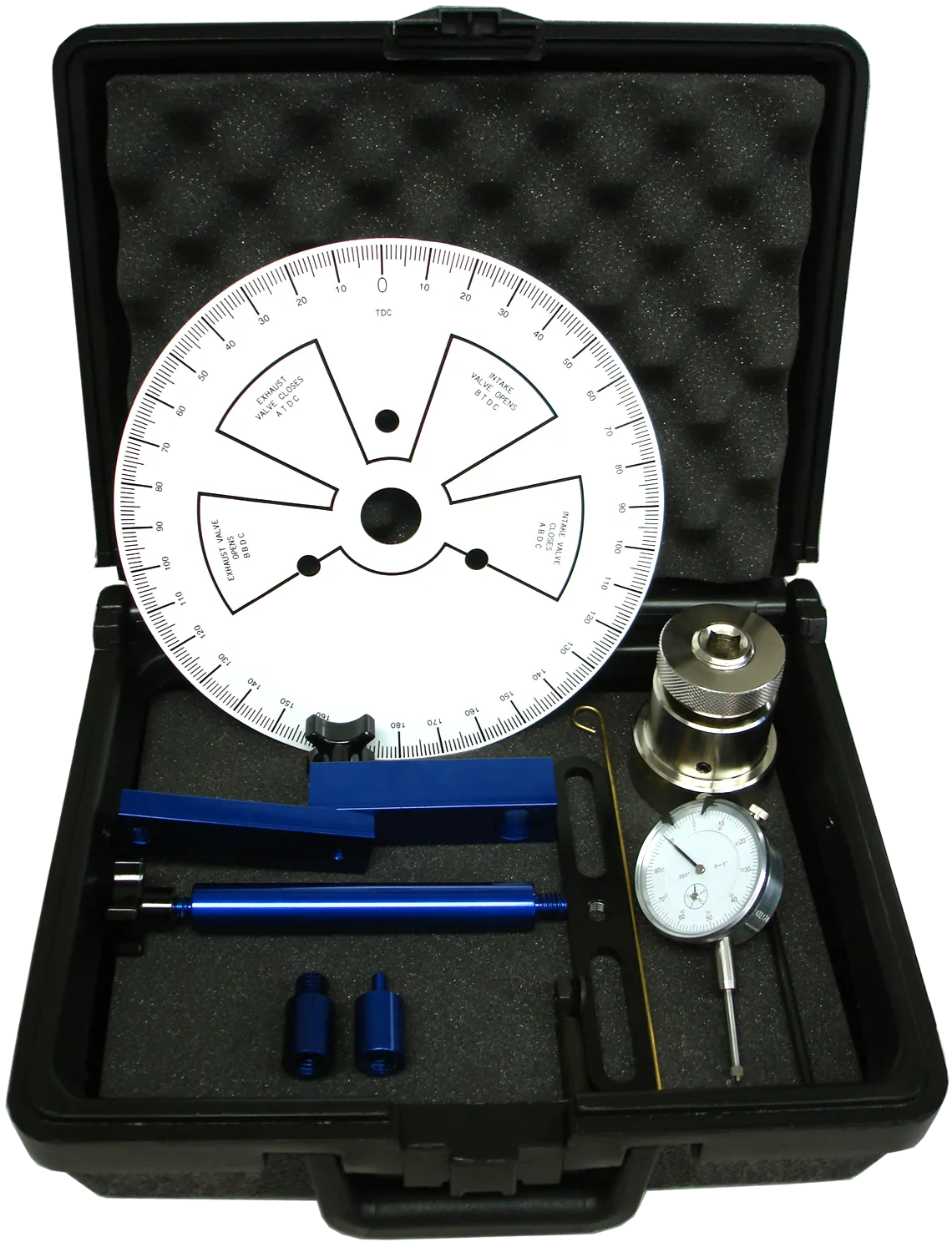 Camshaft Degree Wheel Kit Heads Off GM LS 9 Inch Wheel with Dial Indicator Steel and Billet Aluminum Kit Proform product image