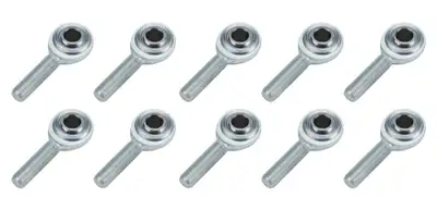 Allstar Performance Rod End RH 3/8 Male Steel 10pk