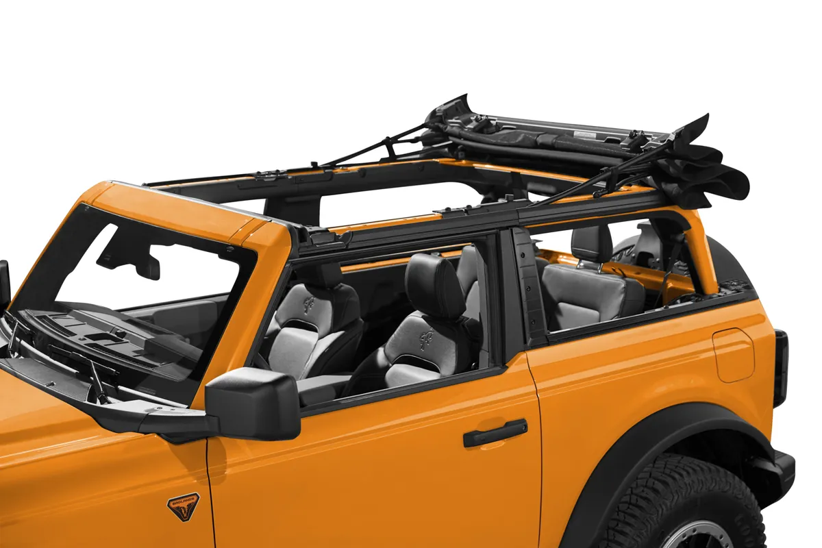 Bestop Trektop Slantback Soft Top - Black Twill - Bronco 2dr 2021+ product image