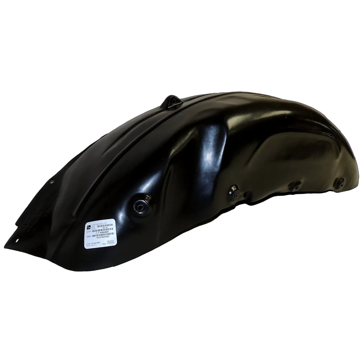 Right Rear Fender Liner For 2018+ Jeep JL Wrangler w/ Rubicon Package product image