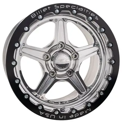 Billet Specialties Street Lite Wheel Polished 15x15 6.50in BS
