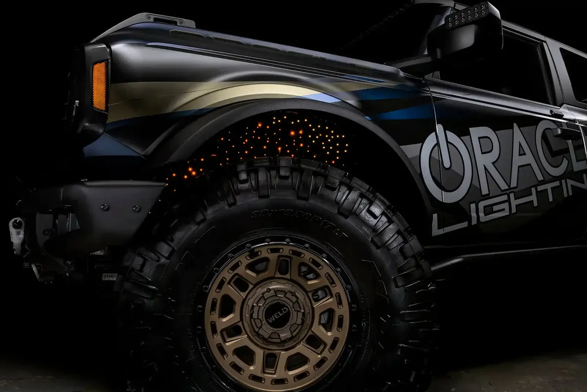 Oracle Lighting Fiber Optic Wheel Liner Colorshift® Rgb+w Kit - 40w Led/ 600 Fibers product image