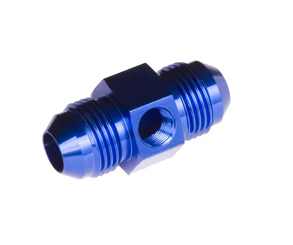 Redhorse Performance 06 Male to 06 Male An/Jic With 1/8 Npt in Hex Blue
