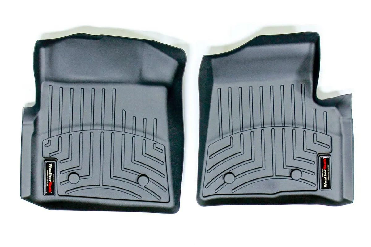 FloorLiner™ DigitalFit®; Black; Front; product image