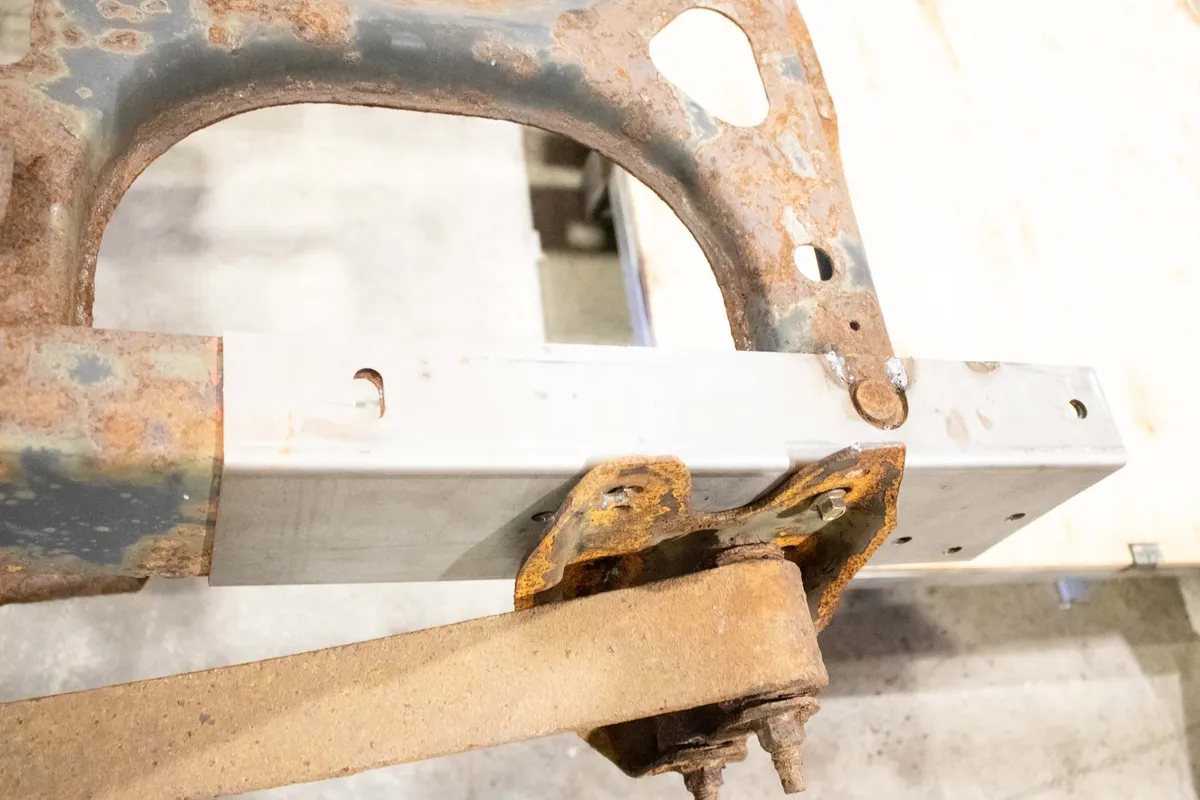 Rear Frame Repair Kit For 1997-2004 Dodge Dakota Passenger Side Rust Buster Frameworks product image