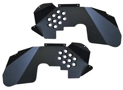 Steinjager Steinjäger Fenders Wrangler JK 2007-2018 Inner Front Bare Metal