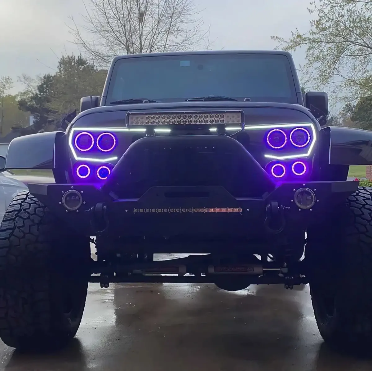 Oracle Lighting Vector Series Grill ColorSHIFT Halo LED Kit w/BC1 Controller - JT/JL/JK product image
