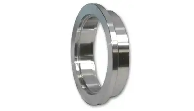 Vibrant Performance Wastegate Adapter Flange; 44mm Crmd; 44.2mm Crfd; 1.2mm Crmdh; 3mm Apex w; 13.7mm Thickness; 55.4mm Flange Od; 35mm Port Id; For Tial 38mm Minigate Inlet; 304 Stainless Steel;