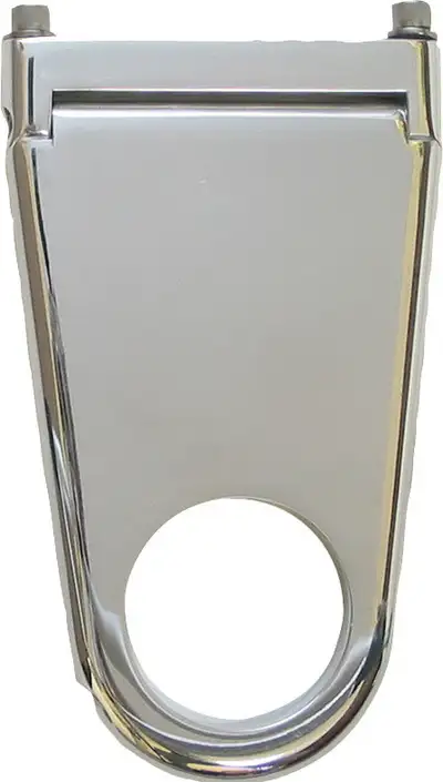 Borgeson Borgeson - Steering Column Mount - P/N: 911204 - 4 in. Blank style column drop for 2 in. columns. Polished aluminum.