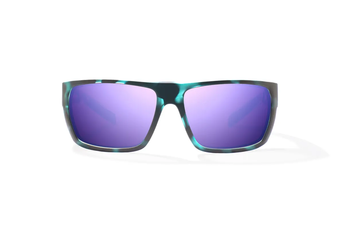 Palometa Gray Glass Blue Tort Matte Sunglasses product image