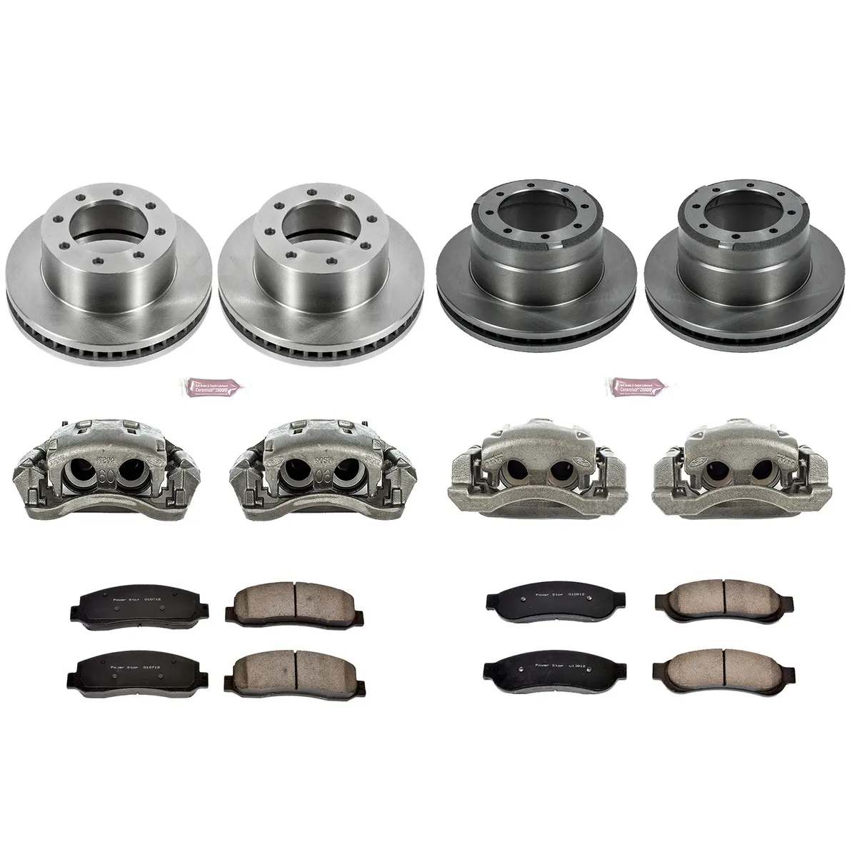 Z17 Direct Replacement Kit: Rotors; Ceramic Pads; Calipers product image
