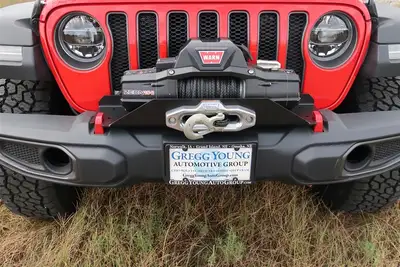 Rock Hard 4X4 Rock Hard 4x4 Winch Plate for Factory Plastic Bumper - JL/JT