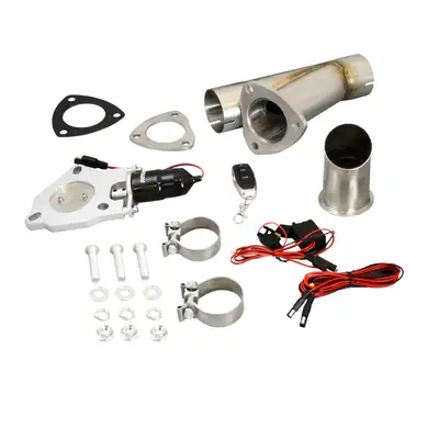 Patriot Exhaust Patriot 2.5" Electric Cutout Single System w/remote