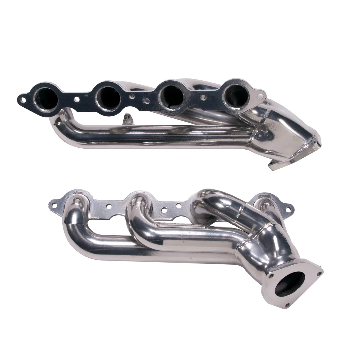 Chevrolet GM Truck SUV 6.0 1-3/4 Shorty Exhaust Headers Polished Silver Ceramic 99-13 product image