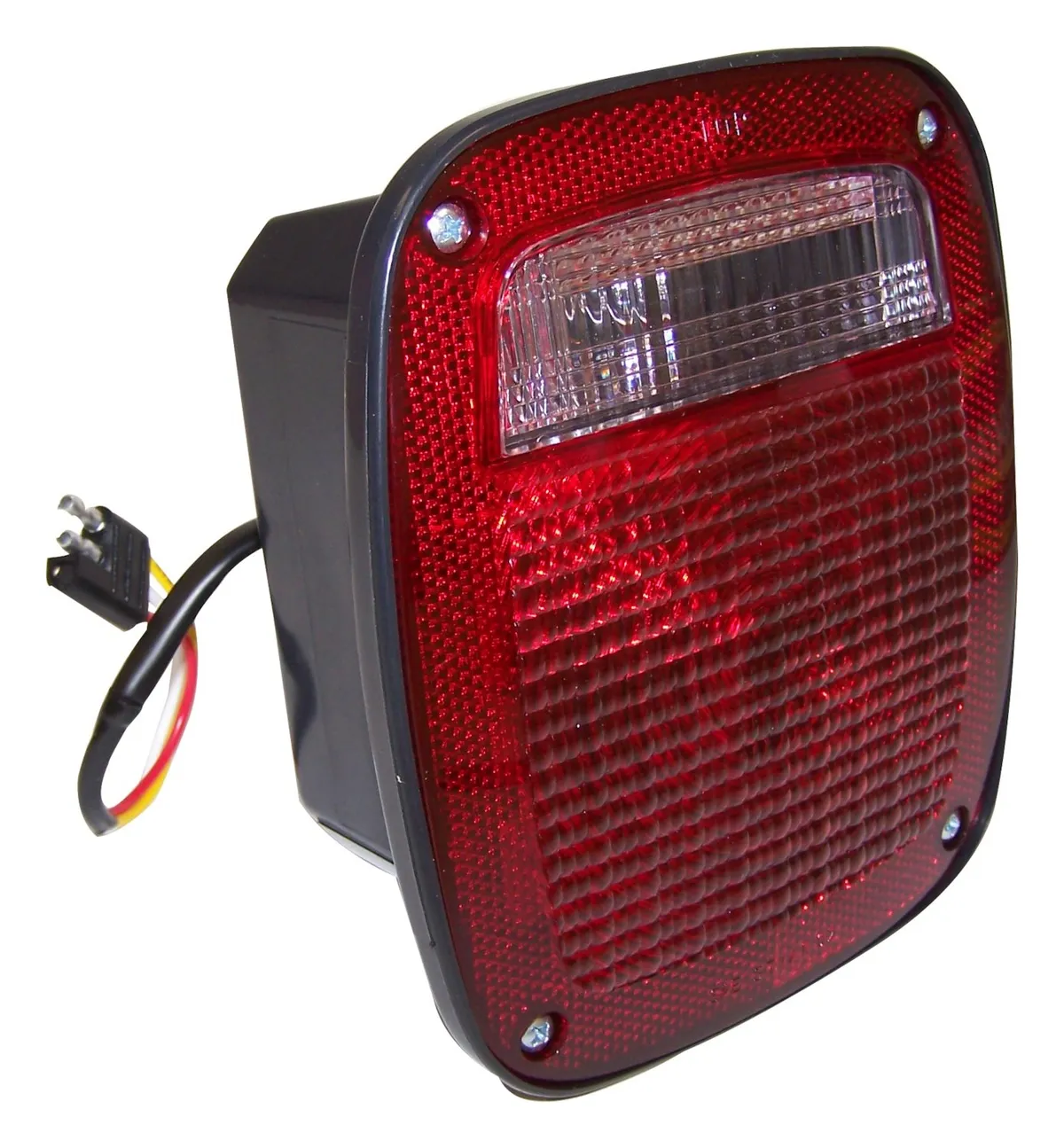 Crown Automotive Jeep Replacement J5457198 Rt. Tail Lamp w/ Black Body, w/o License Lamp Window for 1976-80 Jeep CJ-5, CJ-7 product image