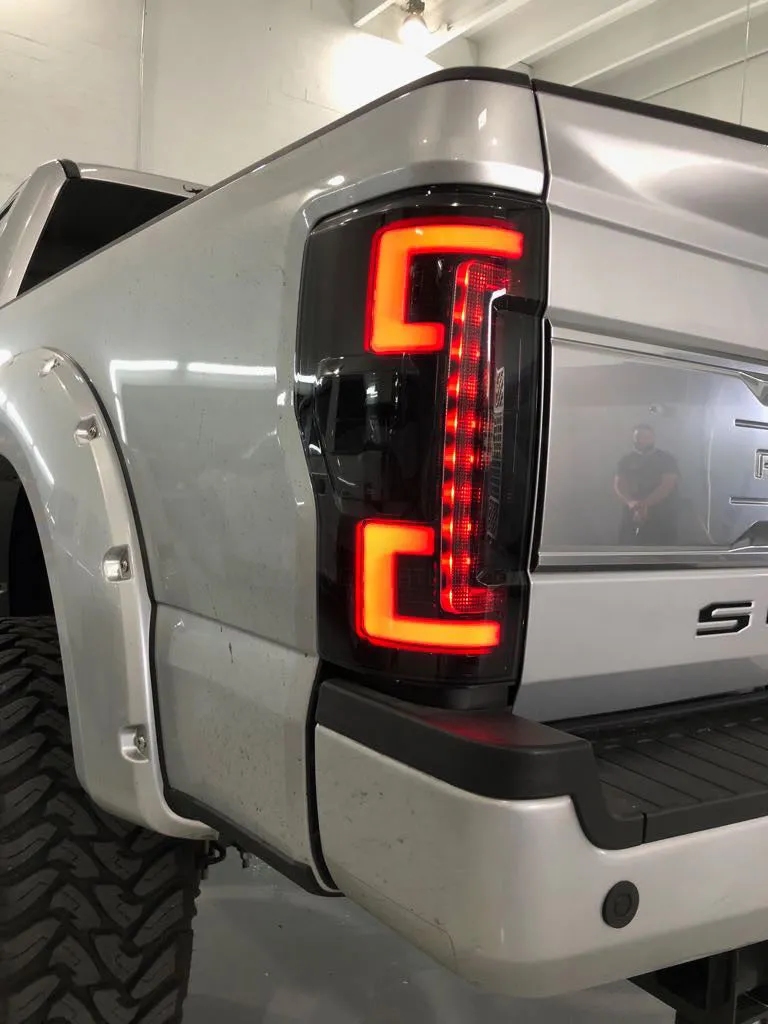 Ford Superduty F250350450550 17-19 Replaces OEM LED Style Tail Lights With Blis Blind Spot Warning System Oled Tail product image