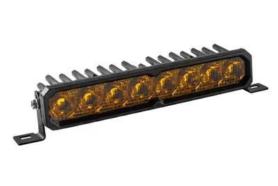 Diode Dynamics Diode Dynamics SS10 Pro LED Light Bar, Yellow - Driving (Amber Backlight)