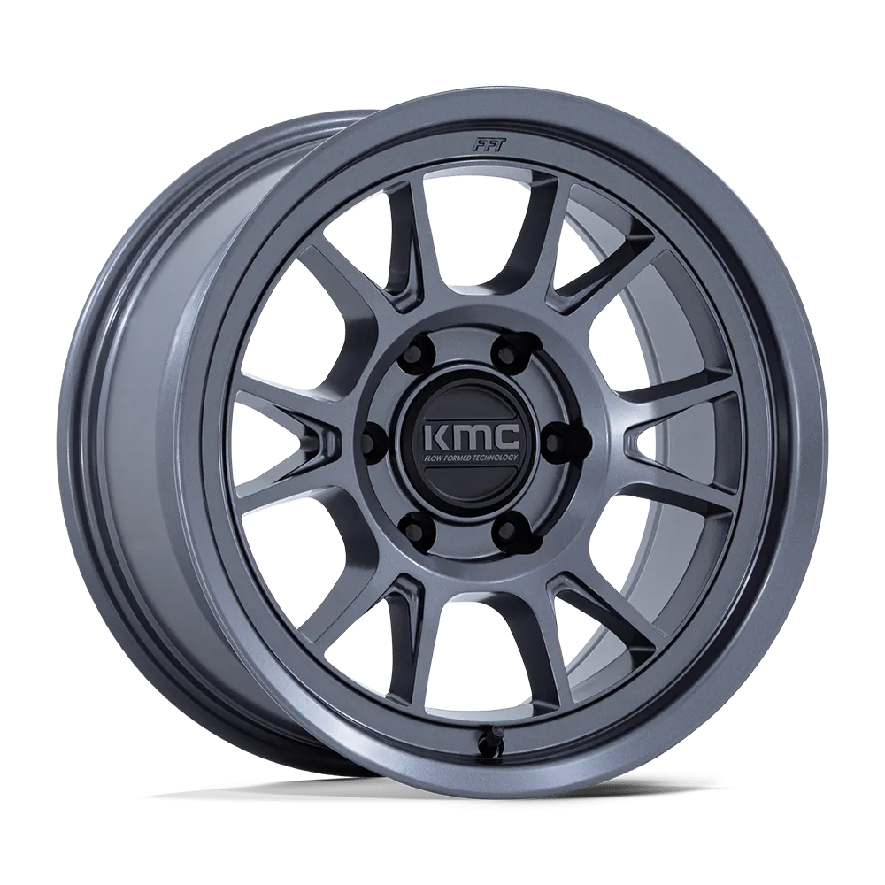 KMC Wheels Km729 17x8.5 6x5.5 G-Slv Mach-Fc -10mm
