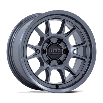 KMC Wheels Km729 17x8.5 6x5.5 G-Slv Mach-Fc -10mm