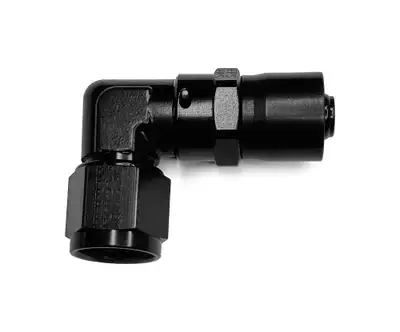 Fragola Performance Systems #12 x 90 Sportcrimp Fitting Low Profile Black