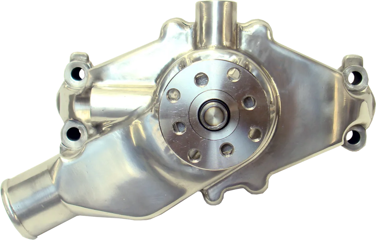 Engine Water Pump Mechanical Short Style High Flow Model Polished SB Chevy Proform product image