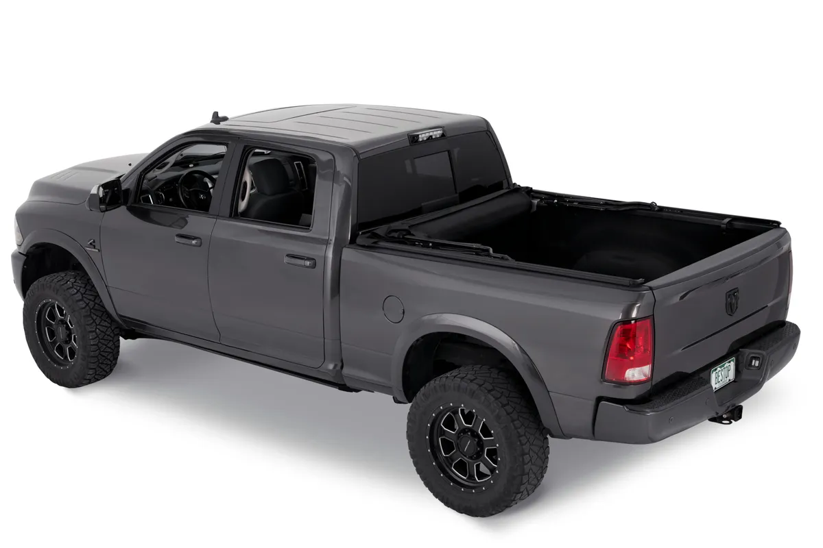 Supertop Truck Bed Cap 2 For Supertop for Truck 2 - '19-2024 Ram 1500 5.7 Foot Black Diamond PVC Coated Sailcloth No Drill Bestop product image