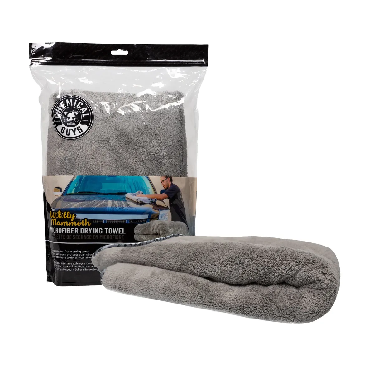 Chemical Guys Woolly Mammoth Microfiber Dryer Towel product image