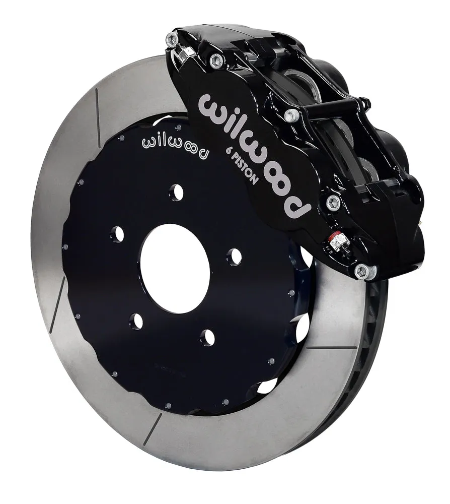 2003 - 2009 Infiniti, Nissan Forged Narrow Superlite 6R Big Brake Front Brake Kit (Hat) - 140-9192 product image