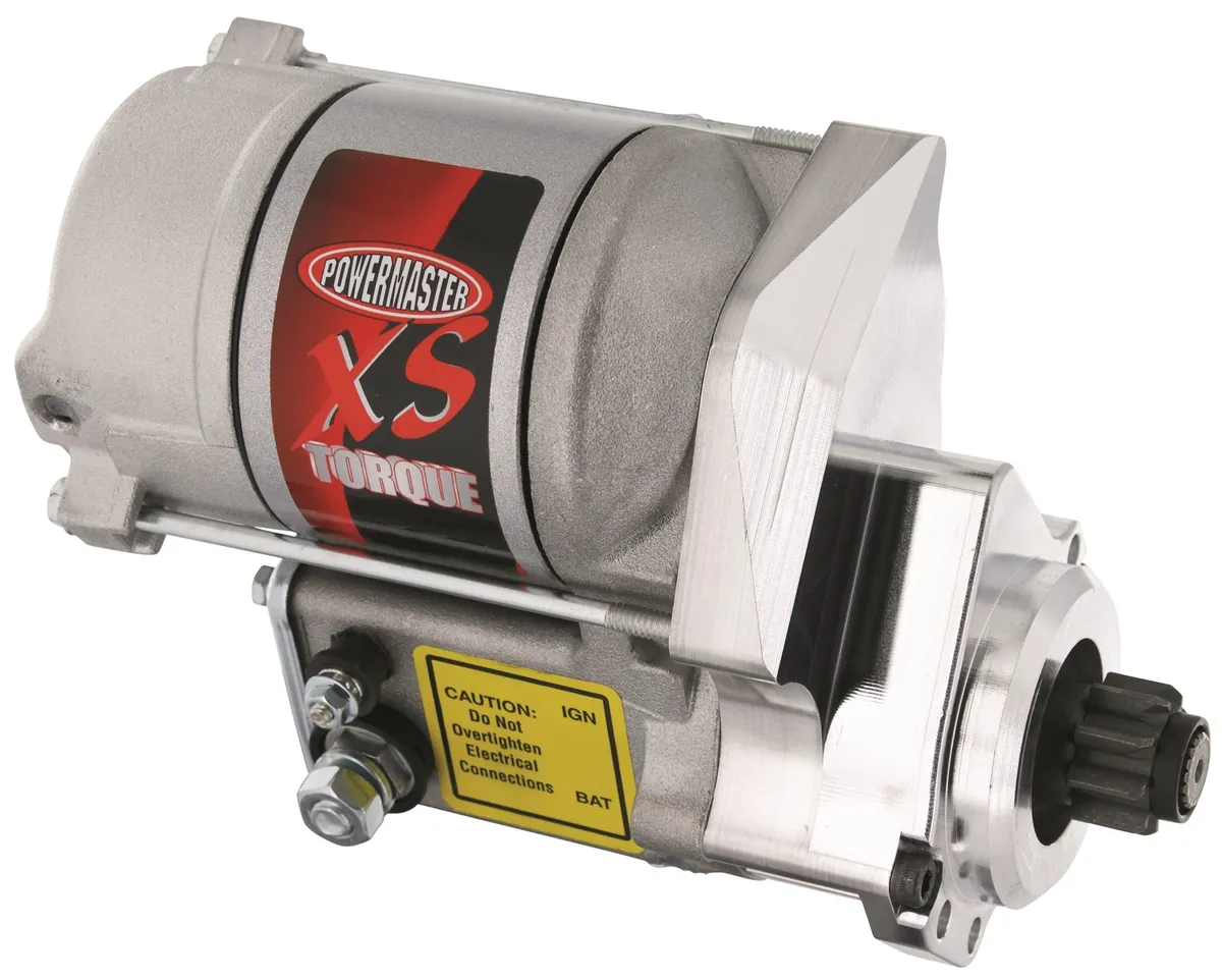 XS Torque Starter; Circle Track; For Quarter Master Bellhousing Mounting CCW; Natural Finish; product image