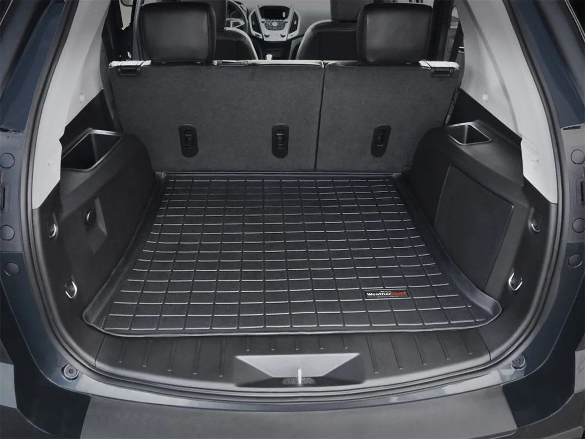 2010 + Chevrolet Equinox Black Cargo Liners / 2010 + GMC Terrain Black Cargo Liners product image